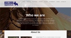 Desktop Screenshot of bulldogprojects.co.za